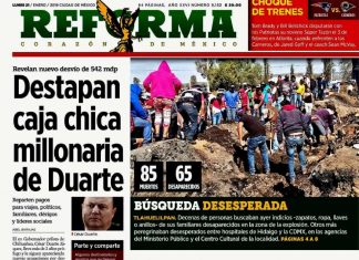 DESENTUERTOS: *LE MANDAN EXCLUSIVA DE DUARTE A REFORMA