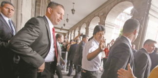 Escoltas de Peña y Calderón ahora cuidan a Evo Morales