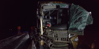 Resultan seis lesionados, tras quedarse dormido chofer