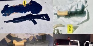 Arrestan a persona con tres fusiles de alto poder en Ahumada