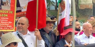 Sicilia, LeBarón y marcha por la Paz avanzan por Reforma
