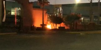 Arrojaron granada a estatales pero detonó horas después