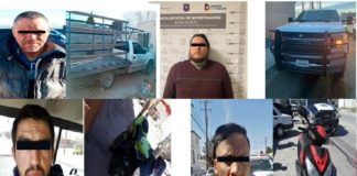 Tripulaban motos y camionetas robadas