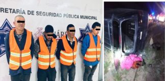Se vuelcan tras robar pilas, cigarros y rastrillos para afeitar