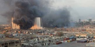 Captan impresionante explosión en Beirut