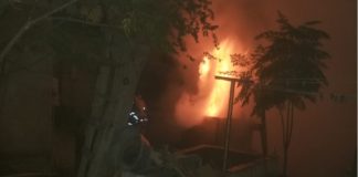Controlan bomberos fuga de gas e incendio; piden extremar precauciones