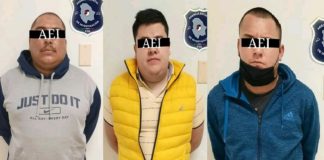 Arrestan a tres presuntos extorsionadores