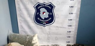 Encuentran abandonados mariguana y ropa táctica en Jiménez