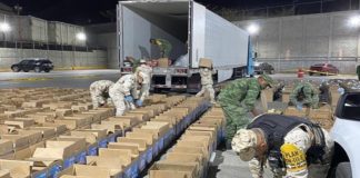 Aseguran 400 kilos de cocaína cerca de Juárez