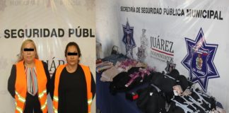 Sorprenden farderas por cantidad de ropa robada