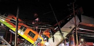 Se desploma el Metro; saldo preliminar: 23 fallecidos y 65 lesionados