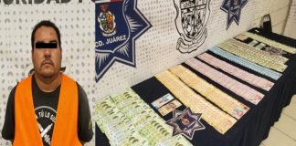 Escandalizaba ebrio y ofrece supuestamente fajo de billetes