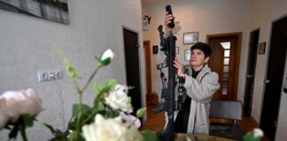 Mujeres reservistas, decididas a combatir por Ucrania