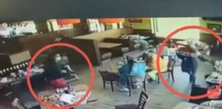 VIDEO. En segundos, pistoleros mataron a 4 en restaurante Denny’s