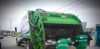 Recolección de basura este 31 de diciembre sólo hasta las 6 pm