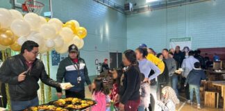 Celebran Día de Reyes en el albergue para migrantes Kiki Romero