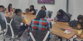 Atiende FEM a mamás de víctimas de agresiones sexuales en una guardería Techo Comunitario