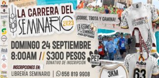 El próximo domingo 24 será la Carrera del Seminario en su octava edición
