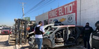 Implementan en yonques operativo de búsqueda de vehículos robados