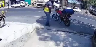 Motociclista ve venir la muerte un segundo antes pero ya nada puede hacer