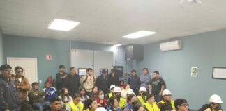 Visitan alumnos de la UACJ y UTCJ el relleno sanitario