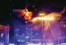 Ataque terrorista en sala de conciertos enluta Moscú; hay al menos 62 muertos