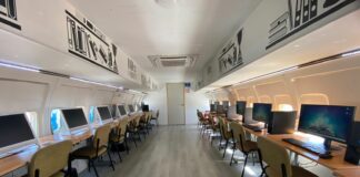 Invita Municipio a escuelas a visitar el Biblioavión