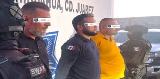 Mostraban armas a civiles supuestos escoltas