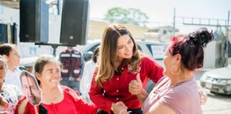 Cruz hizo historia en proyectos de bacheo, pavimento y alumbrado público: Rubi Enríquez