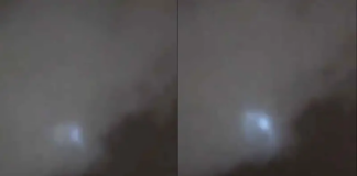 Captan supuesto ovni previó a la llegada de la tormenta tropical ‘Alberto” en Tampico