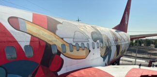 Al 95% trabajos de nueva imagen del Biblioavión