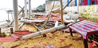 En su paso por Guerrero y Oaxaca, ‘John’ provoca caos y modifica trayectoria