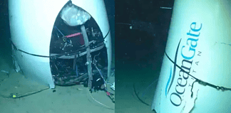 Revelan nuevas imágenes de la tumba del submarino Titán en las profundidades marinas