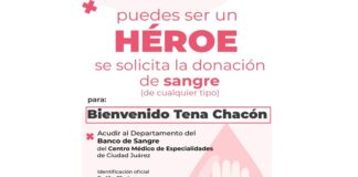 Piden donar sangre a favor de hospitalizado en CME: ‘Sé un Héroe’