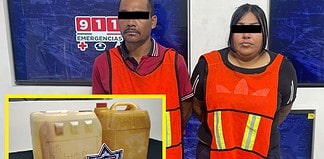 Cae por robo de combustible y resulta ser presunto secuestrador