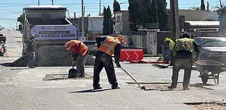 Tapó Obras Públicas más de 27 mil baches durante el 2025