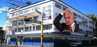DESENTUERTOS: ¿BAUTIZAR EDIFICIO DEL PAN CON NOMBRE DE AMLO?