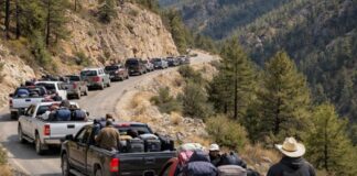 Huyeron 80 personas de Guadalupe y Calvo desplazados por el narco