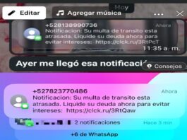 Advierte SSPM sobre enlaces fraudulentos por supuestas multas de tránsito