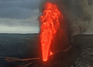 Así hizo erupción el Kilauea, uno de los volcanes más activos del mundo